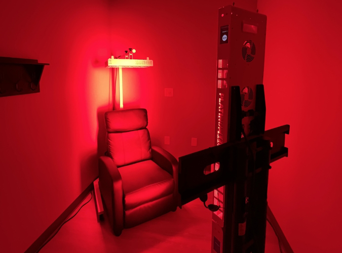 red light therapy and mental health mesa