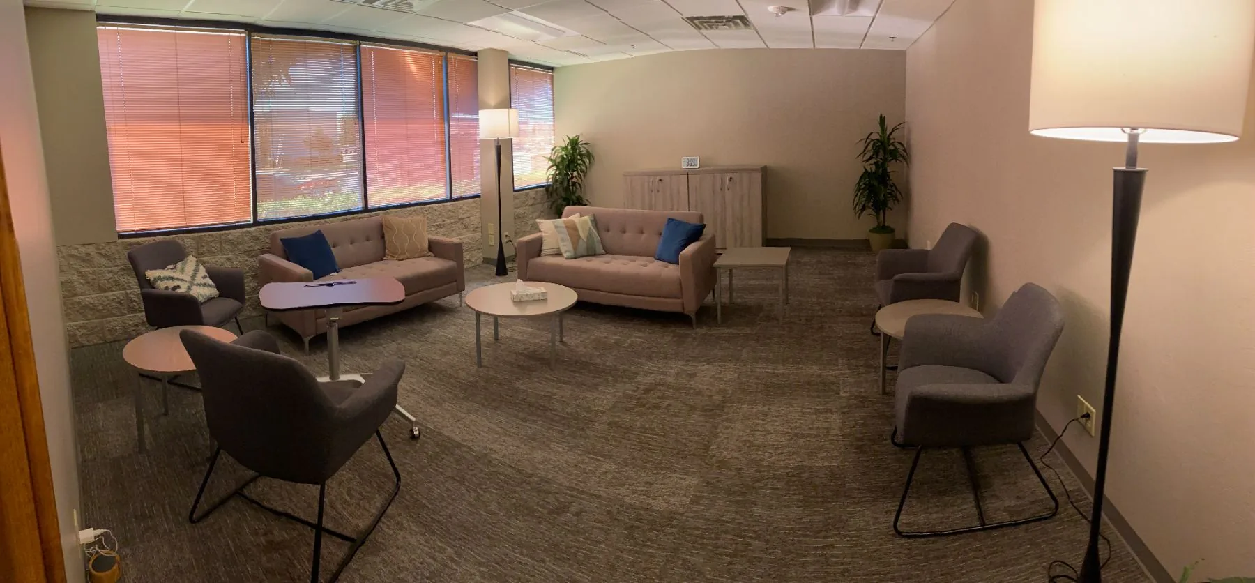 MHCA IOP group therapy room in Mesa