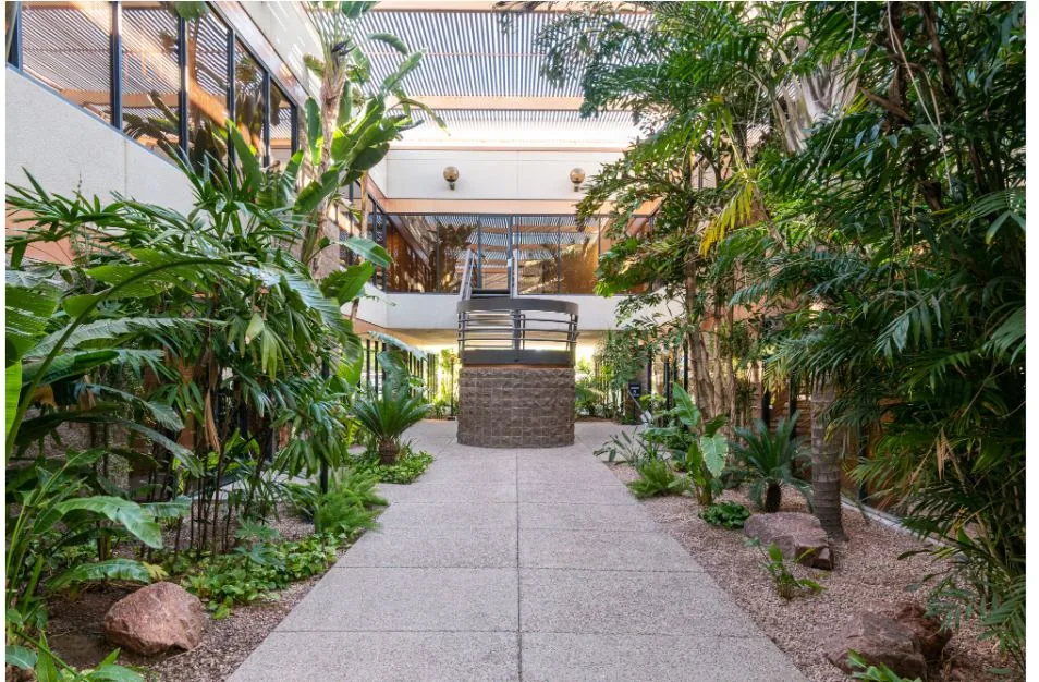 MHCA Mesa clinic courtyard